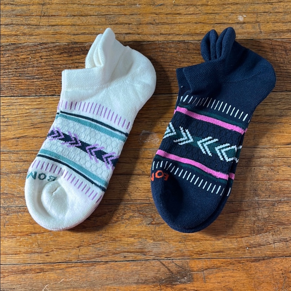 Bombas no show merino wool Socks- 2 pairs NWOT